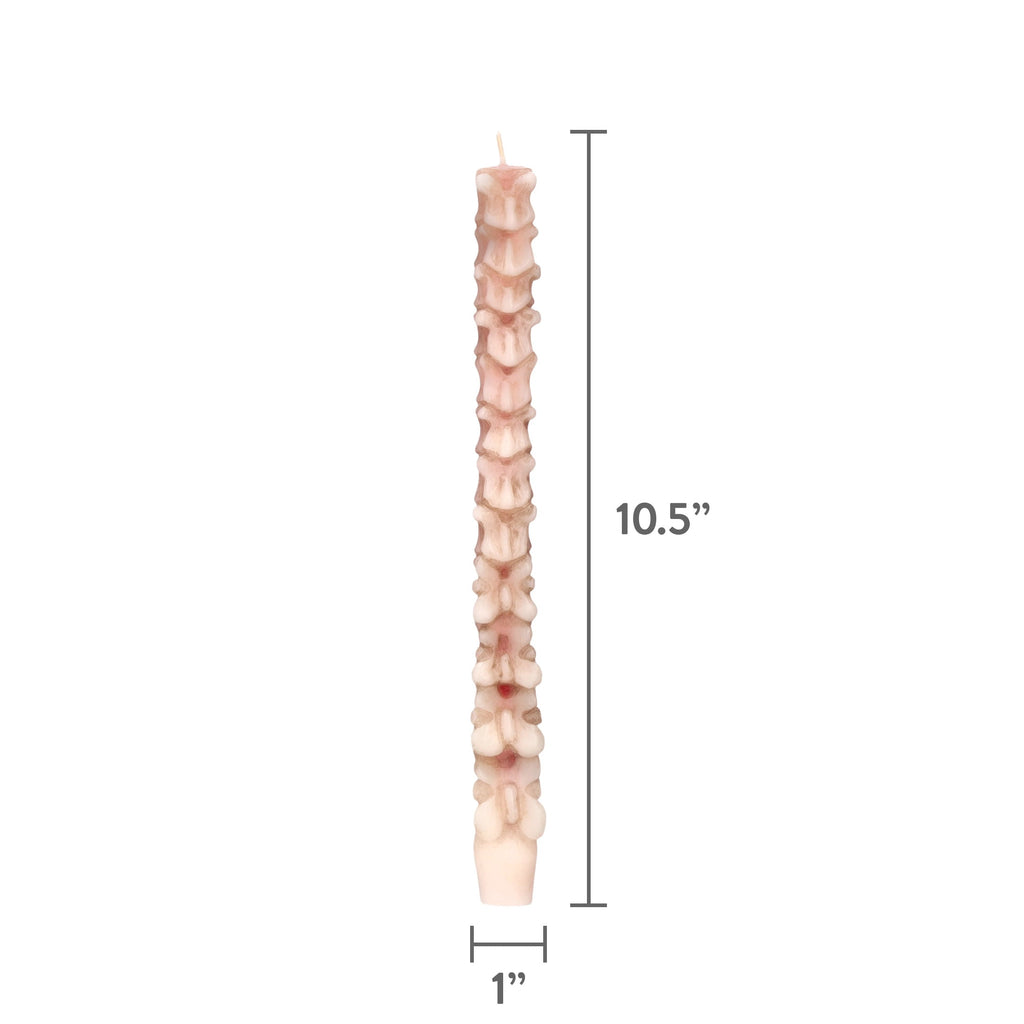 Bleeding Spine Taper Candles, 10", 2 Pieces, Halloween by Way To Celebrate