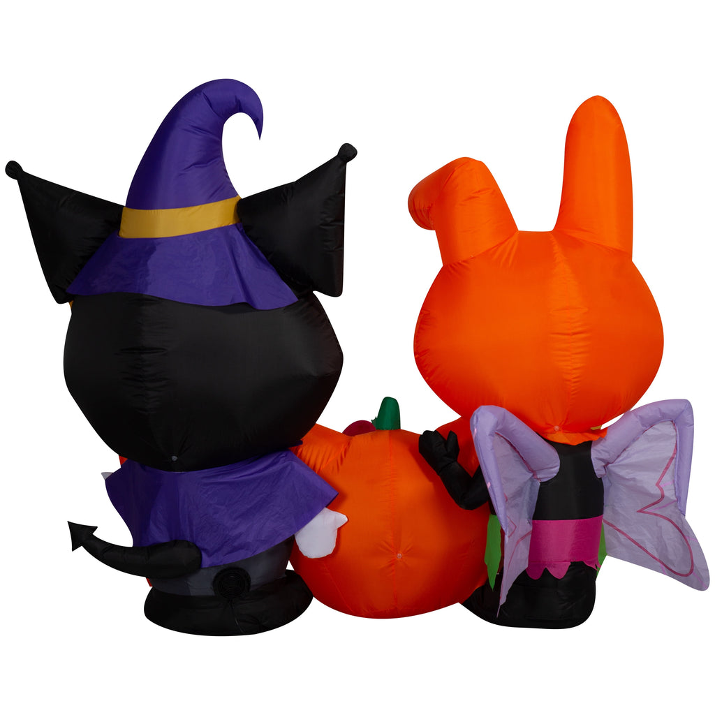 Halloween Airblown Yard Inflatables Kuromi and My Melody 77.95 in x 37.40 in x 62.99 in 4.49 lb