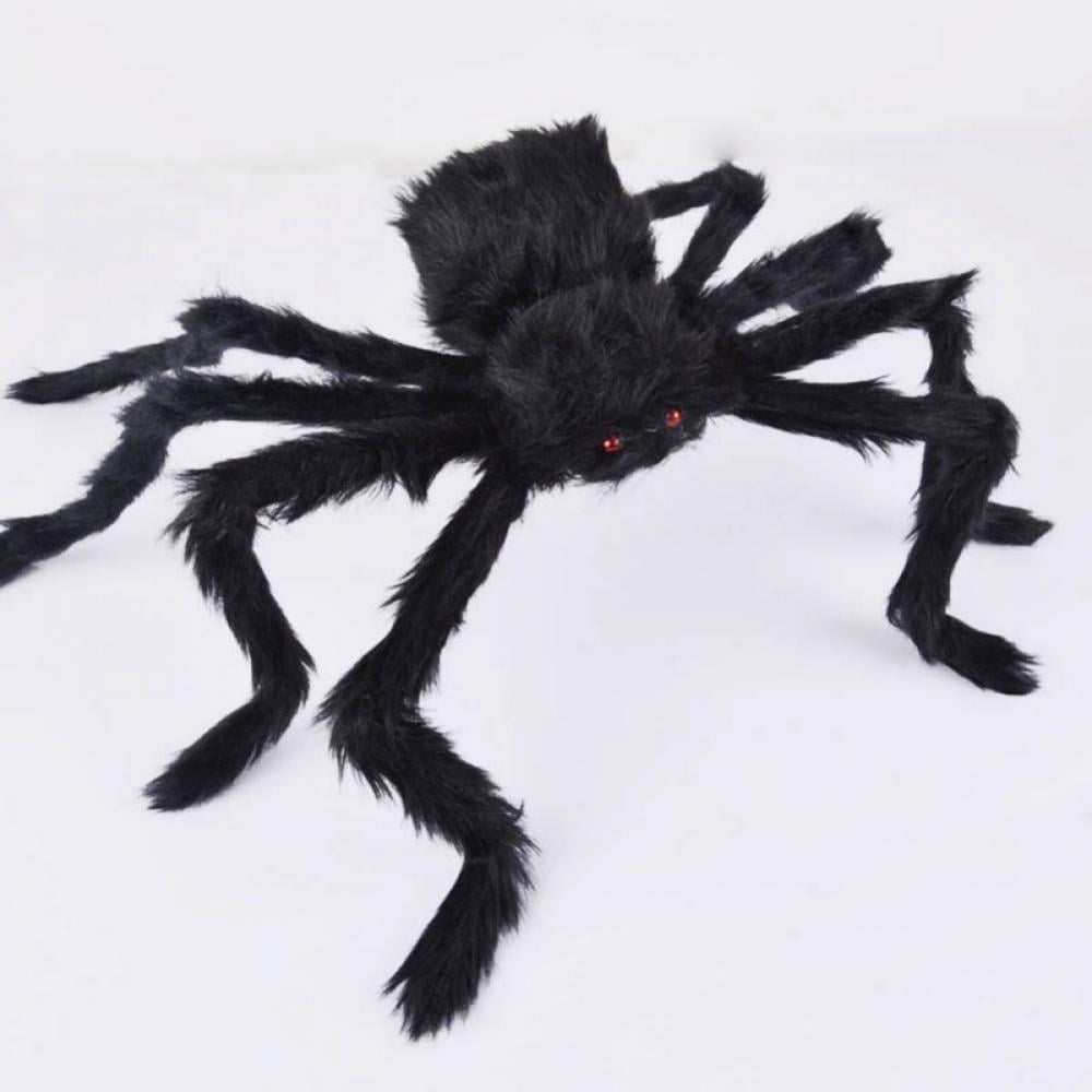 Realistic Hairy Giant Spider, Real Large Spiders for Halloween Outdoor Decoration House Prank Prop