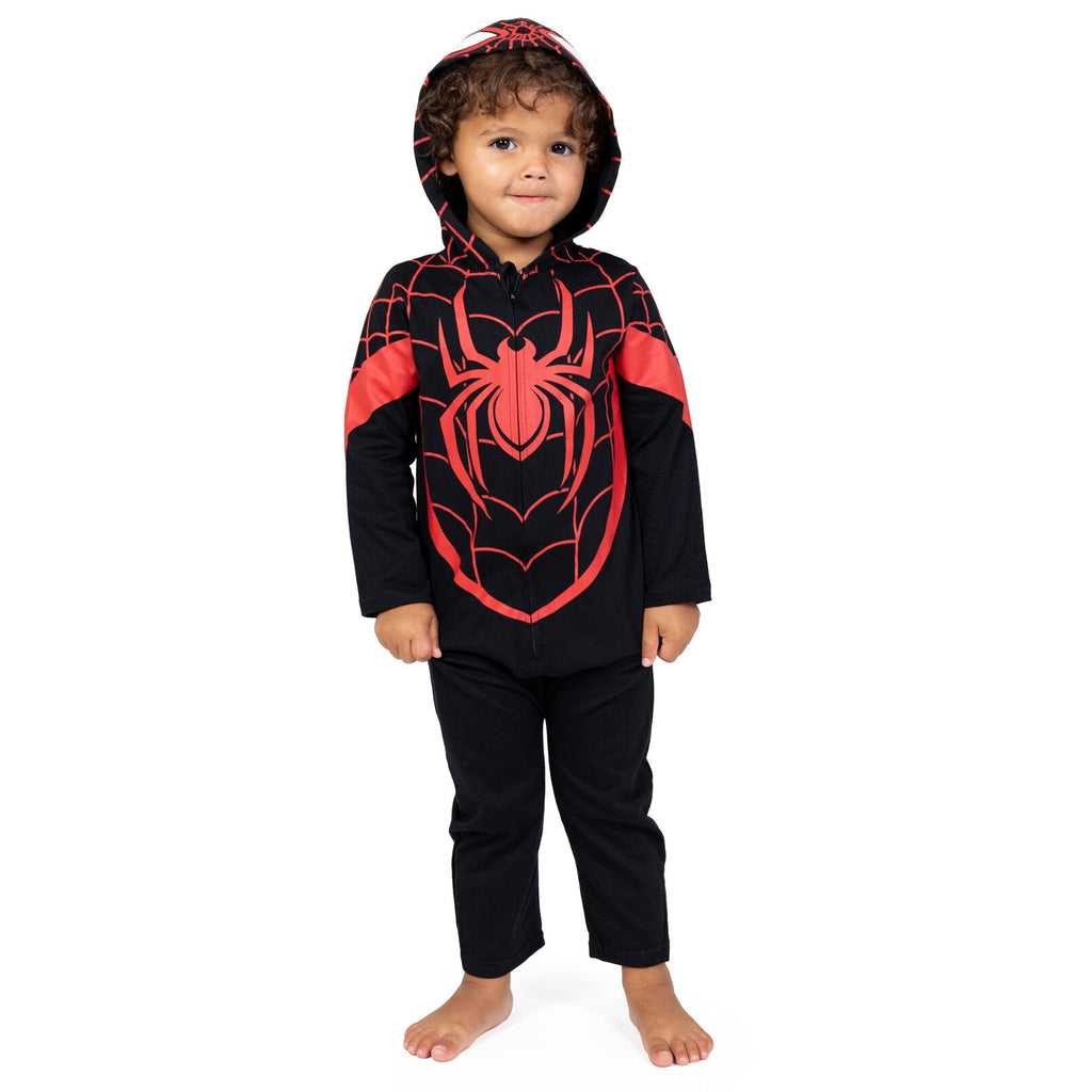 Marvel Avengers Toddler Boy or Girl Cosplay Hooded One Piece Thor Grey