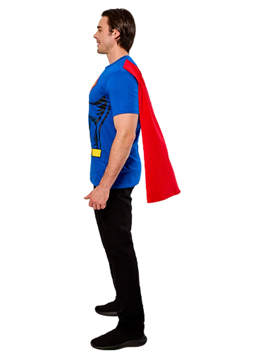 DC Comics Superman T-Shirt Costume for Adults by Rubies, Men's XL