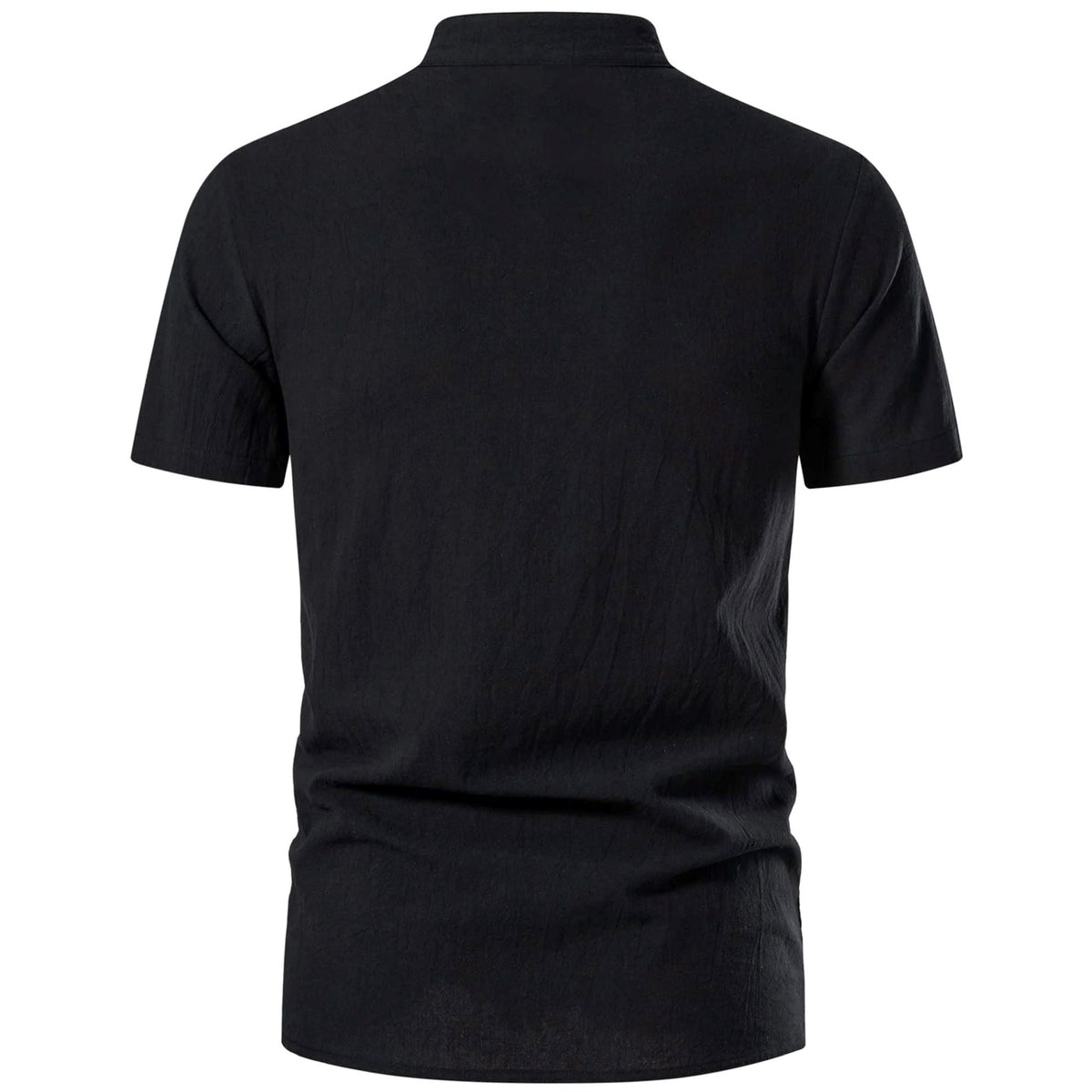 HAOMEILI Men's Short Sleeve Shirts Retro Style Lace up for Medieval,Viking,Hippie Halloween Cosplay Pirate Renaissance Costume
