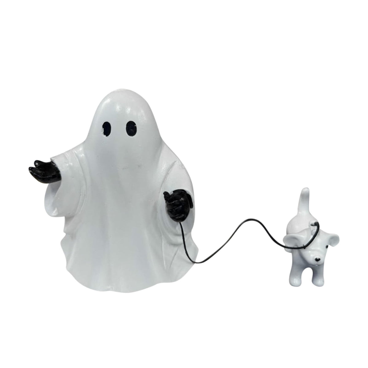 Halloween Decorations, Ghost Resin Crafts Ornaments, Alloween Decoration for Porch Yard Patio Indoor Decor Fall Autumn Home Shelf Mantel Ornament