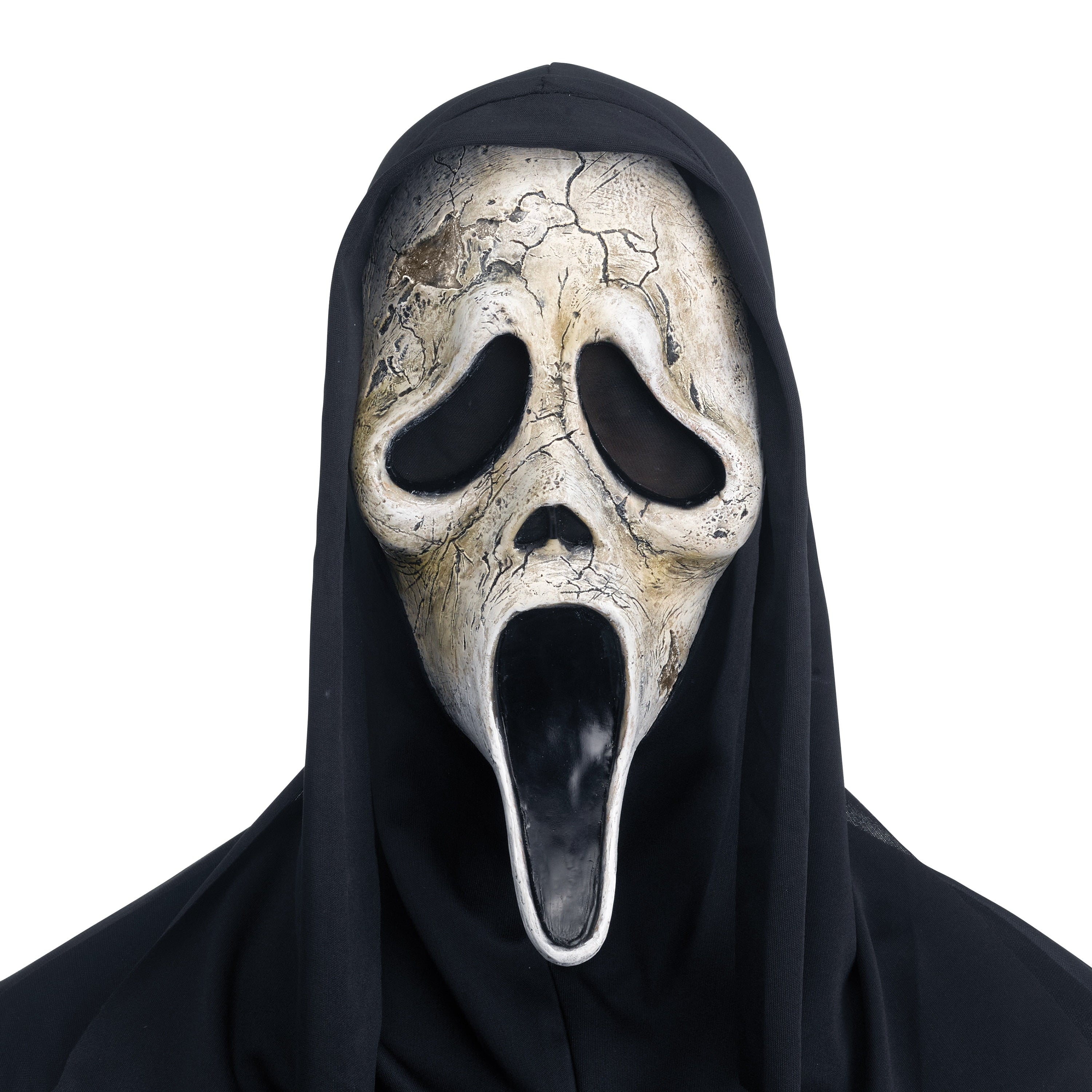 Aged Ghost Face Halloween Costume for Adults, Mens One Size Fit, by Fun World