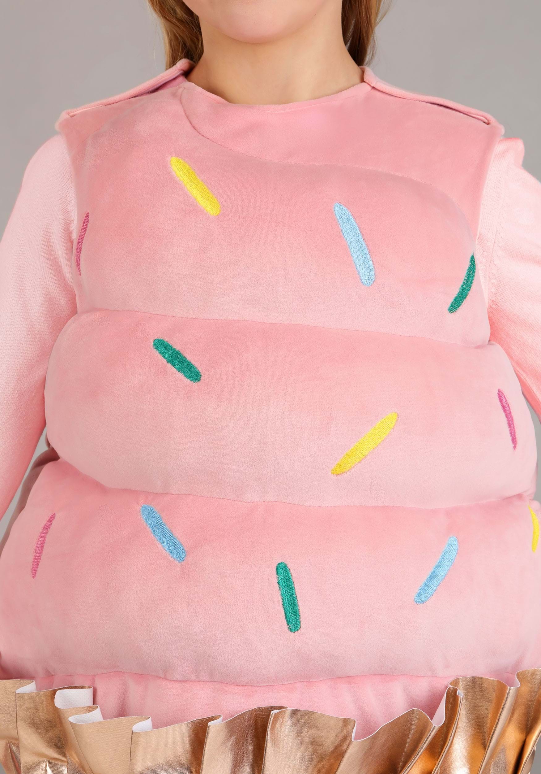 Pink Cupcake Costume for Girls