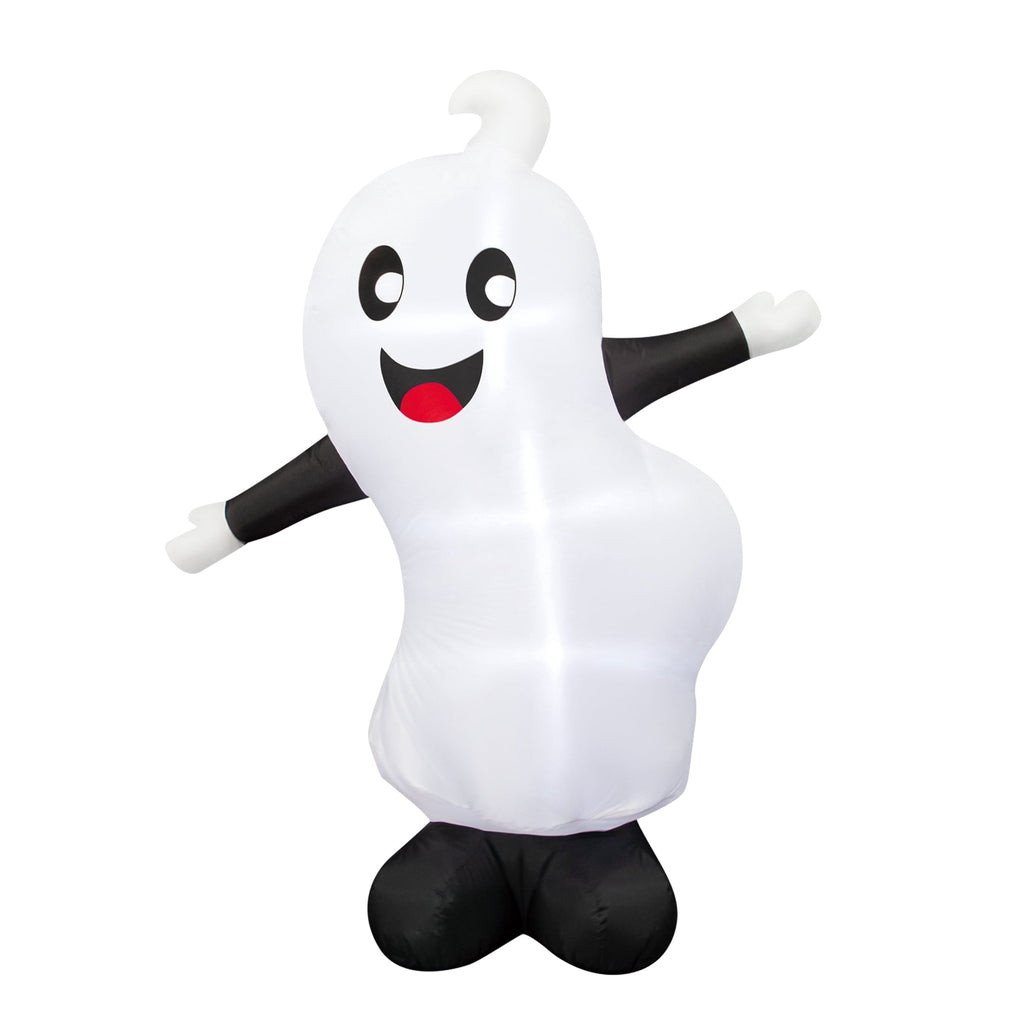 Animated Twerking Ghost Airblown Yard Inflatable, Black and White, 5', Halloween by Way To Celebrate