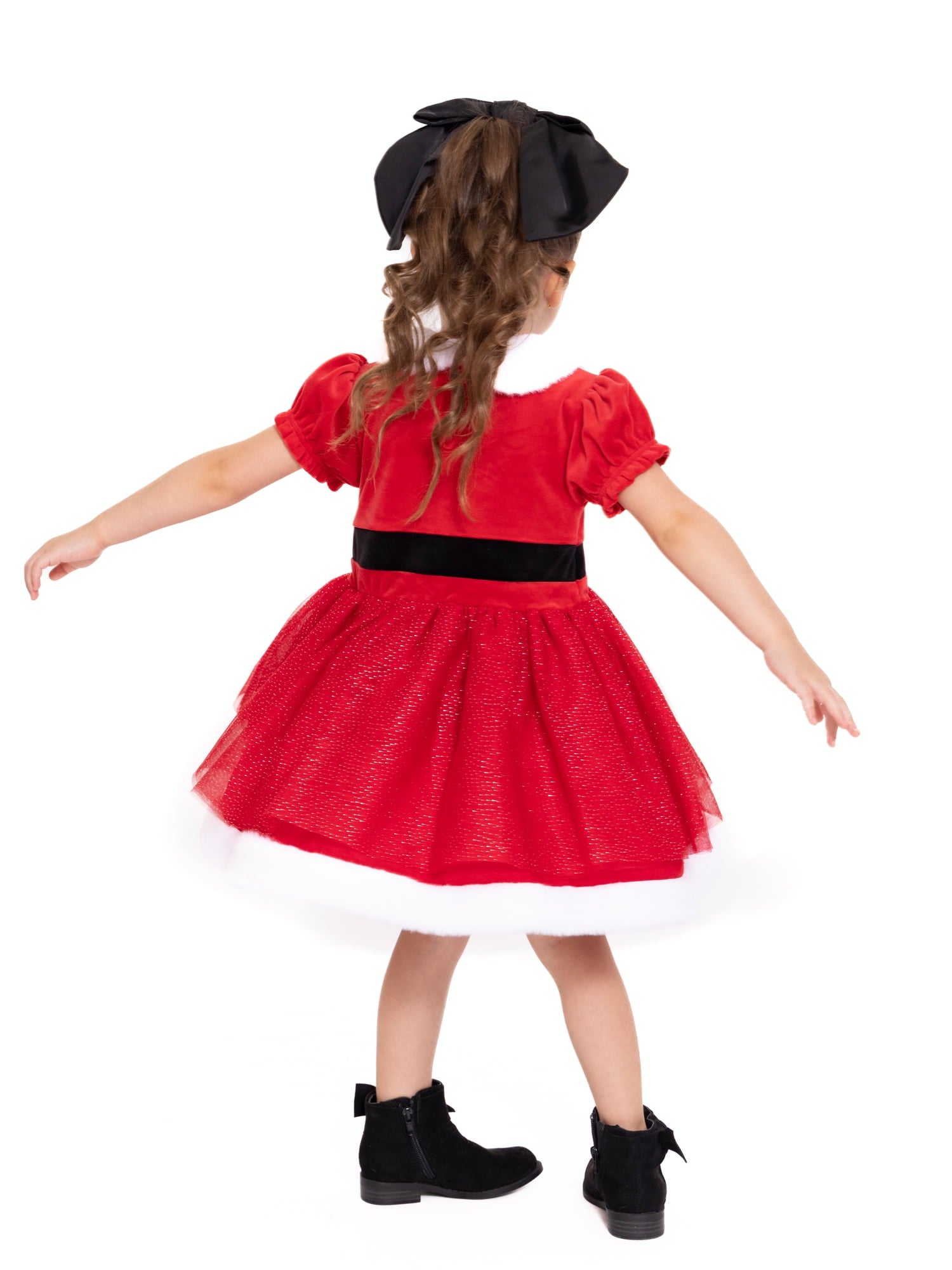 Toddler Girl Elf Velour Cosplay Dress, Sizes 12M-5T