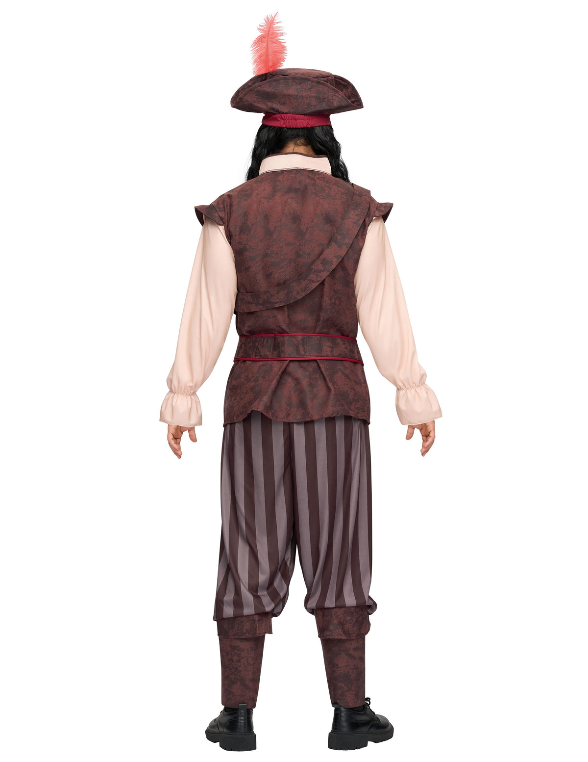 Joyfy Men Pirate Costume Set, Adult Halloween Costume Renaissance Medieval Viking Pirate Costume for Halloween Fancy Dress Up Party Cosplay