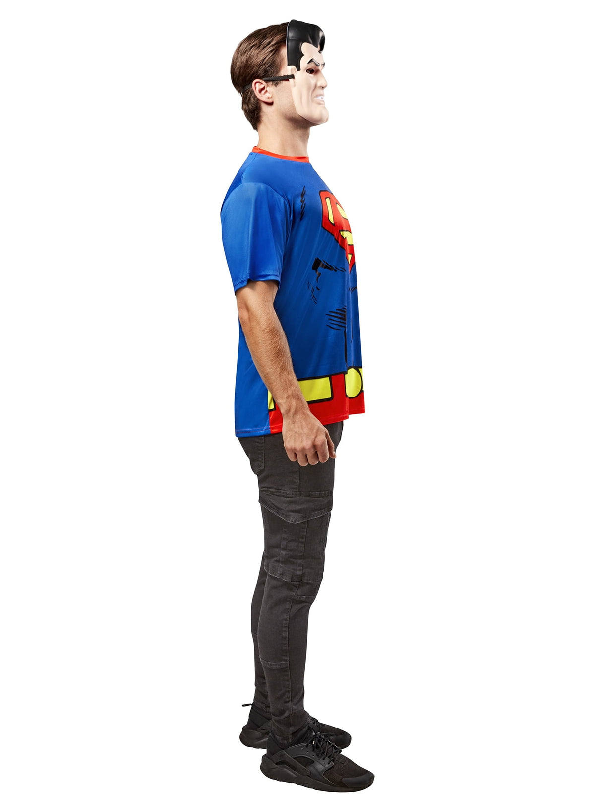 DC Comics Superman Ben Cooper Costume Set for Adults by Rubies, Men's One Size