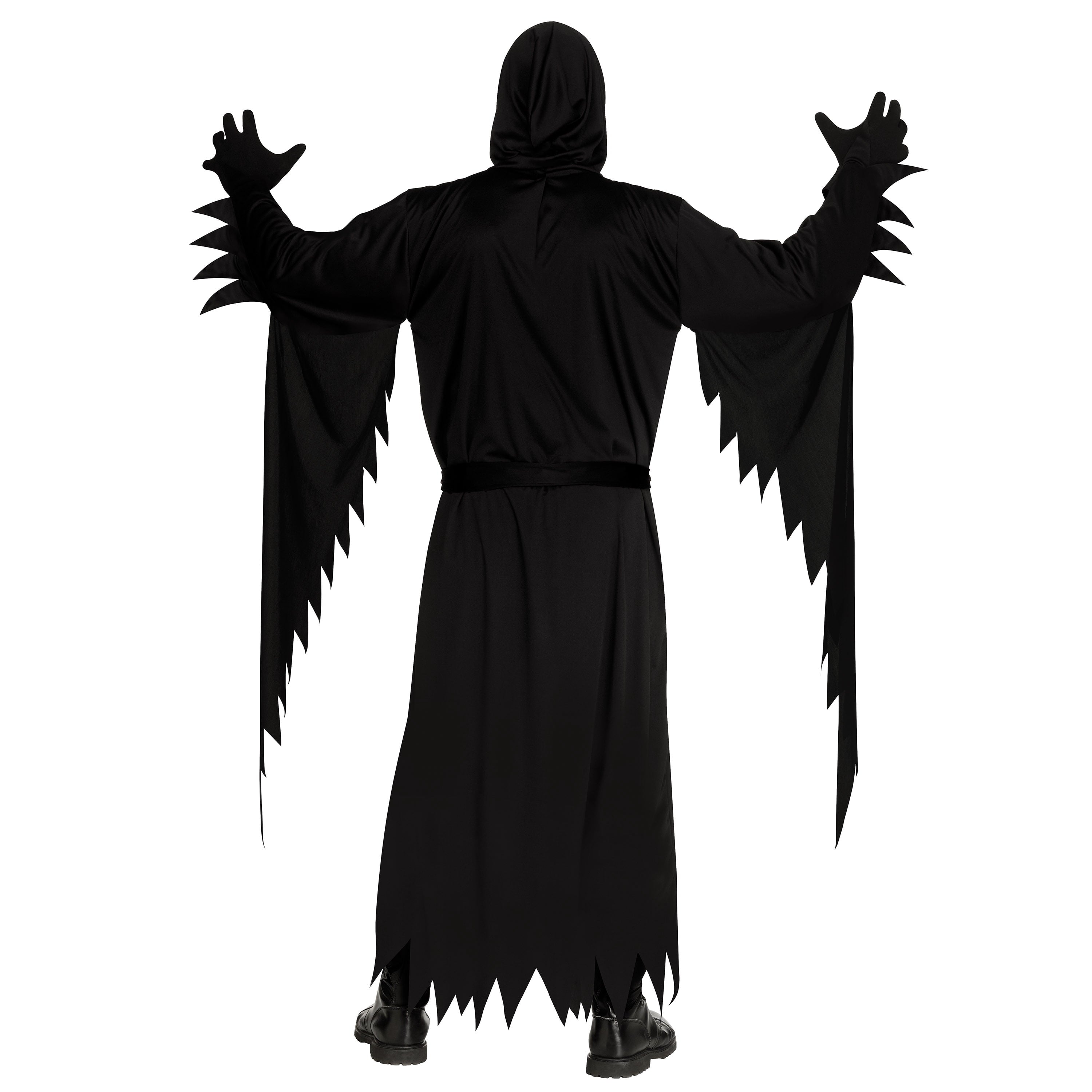 Aged Ghost Face Halloween Costume for Adults, Mens One Size Fit, by Fun World