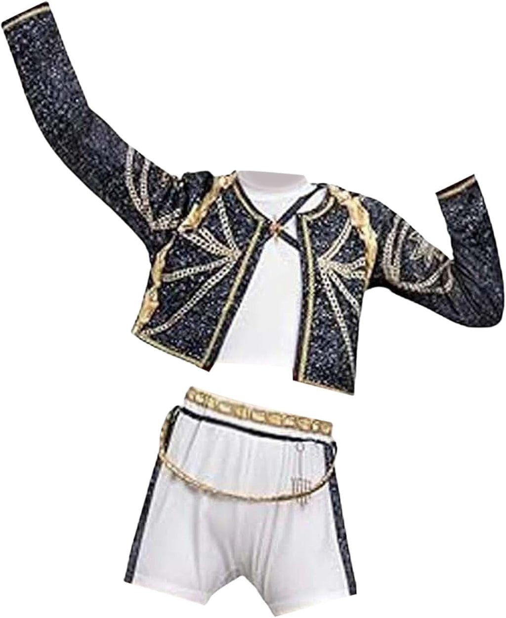 Satmonnus Halloween Anime Cosplay Costume, Popular Singers Idol Stage Role Play Stage Costume Performance Outfits for Halloween Cosplay Dress Up