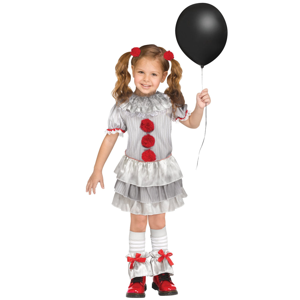 Carnevil Clown Halloween Costume for Toddler, Size 3T-4T, by Way to Celebrate