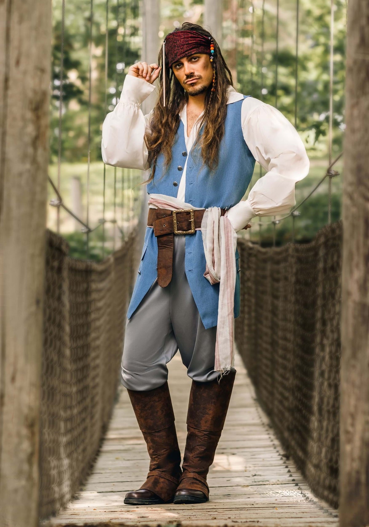 Captain Jack Sparrow Mens Costume