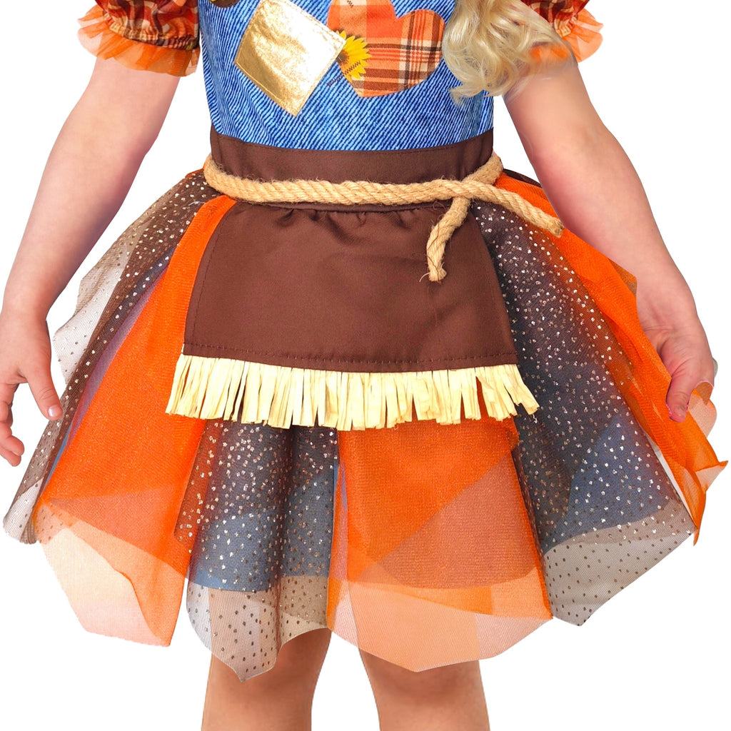 Scarecrow Sweetie Halloween Costume for Toddler, Size 3T-4T, by Way to Celebrate