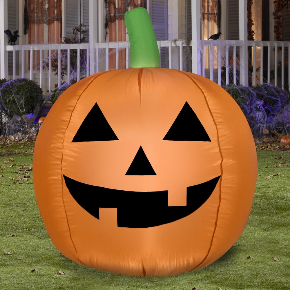 48 Inch Crawling Jack o' Lantern Monster for Halloween by Airblown Inflatables
