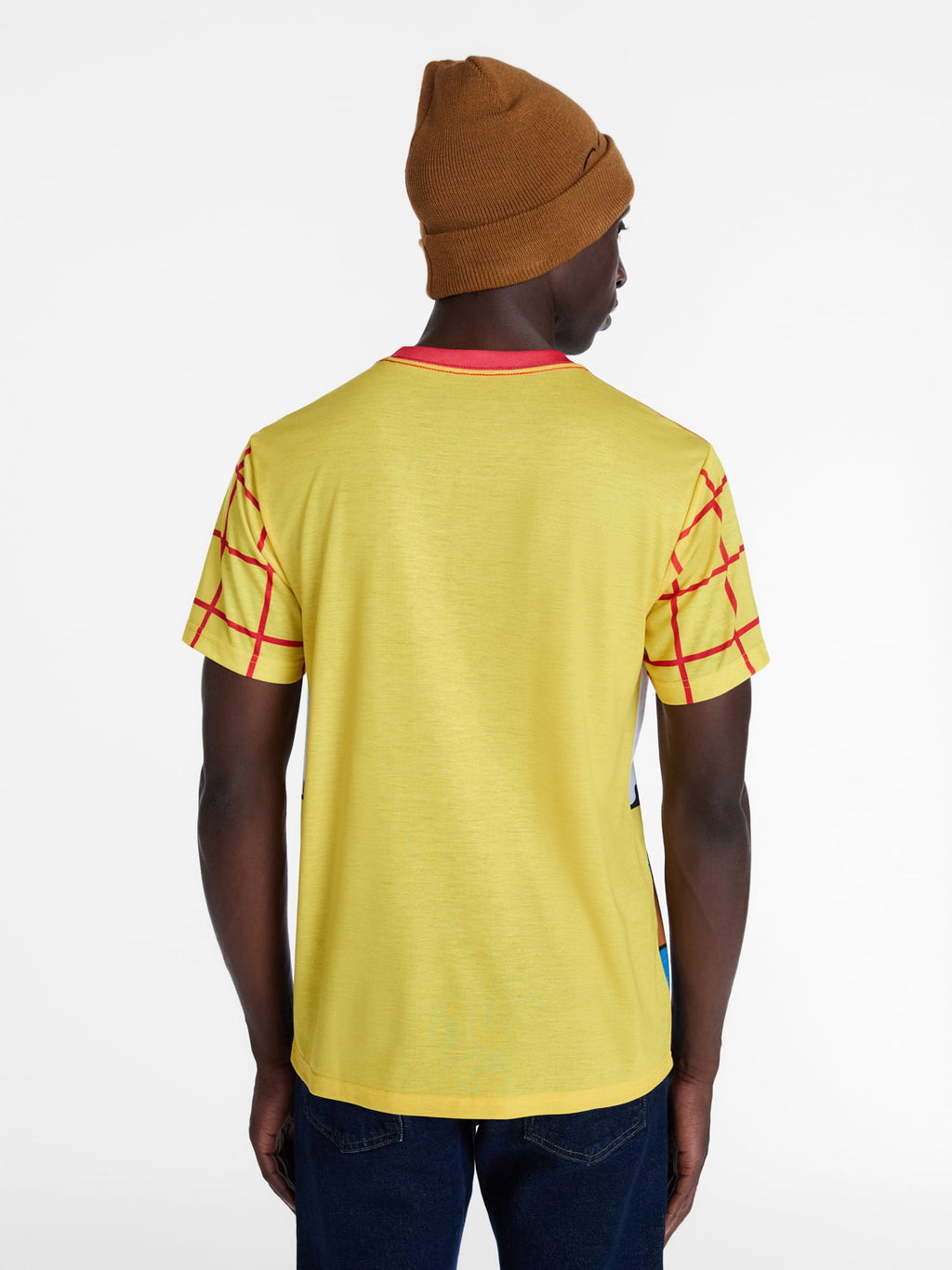 Toy Story Men’s Woody Cosplay Graphic Tee and Beanie Set, 2 Piece, Sizes XS-3XL