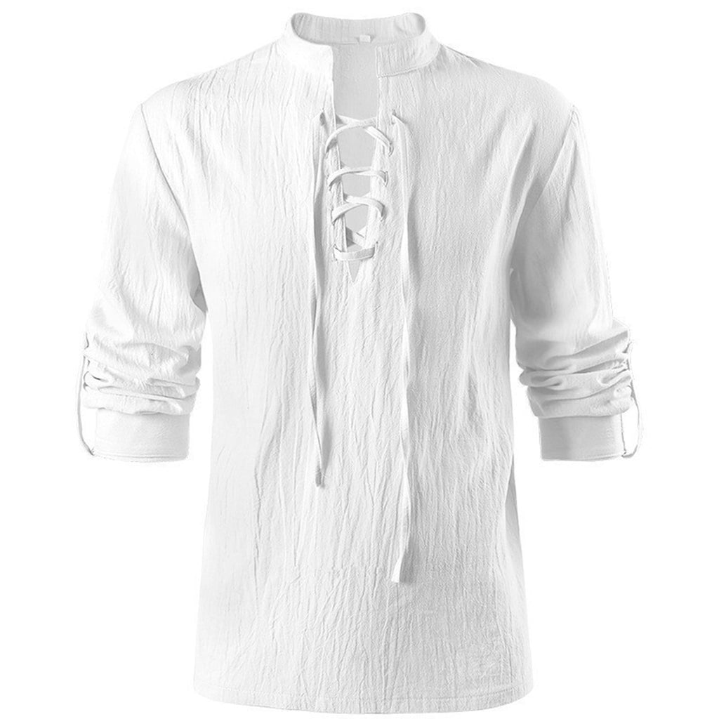Ceisia Medieval Renaissance Outfit For Men Lace Up Waistcoat Long Sleeve Shirt Lace Trousers With Matching Belt Halloween Pirate Halloween Gift