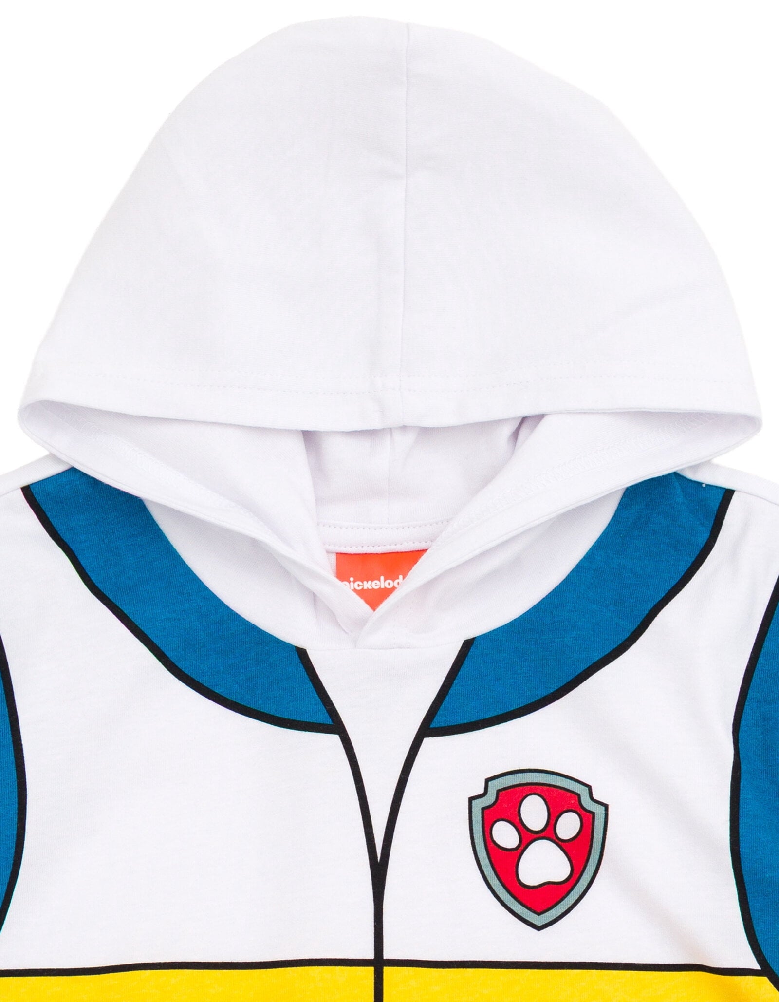Paw Patrol Little Boys' Cosplay Hooded T-Shirt Chase Royal Blue