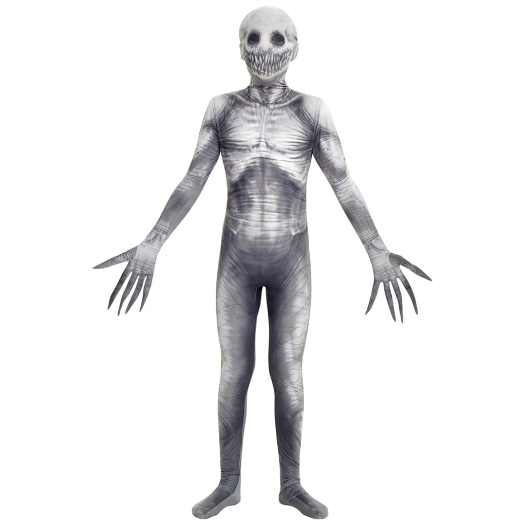 Morphsuits Kids the Rake Morphsuit Boys Girls Creepepasta Halloween Costume Halloween Gray M