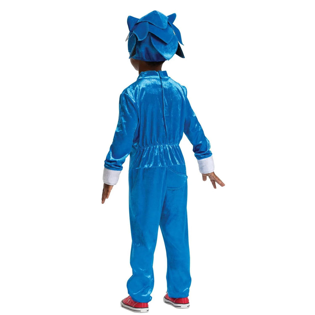 Disguise Toddler Boys' Sonic the Movie Sonic Jumpsuit Costume - 3T-4T