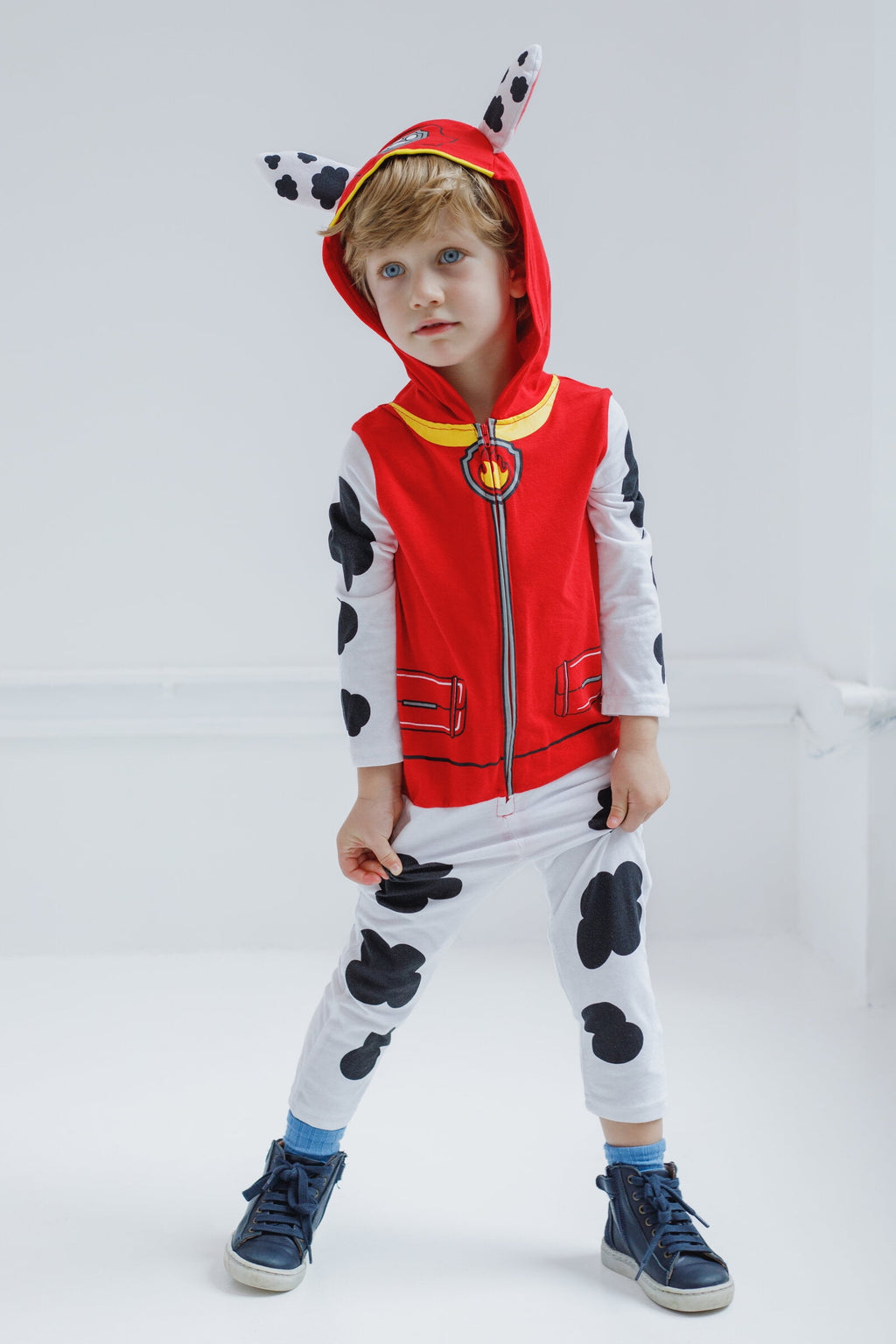 Nickelodeon Paw Patrol Marshall Zip Up Cosplay Coverall Infant to Little Kid