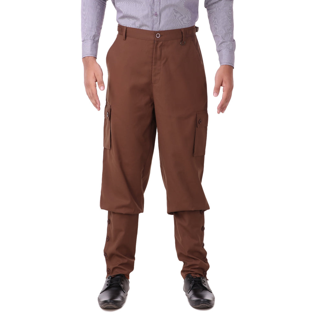 ThePirateDressing Men's Victorian Steampunk Costume Airship Pants Trousers
