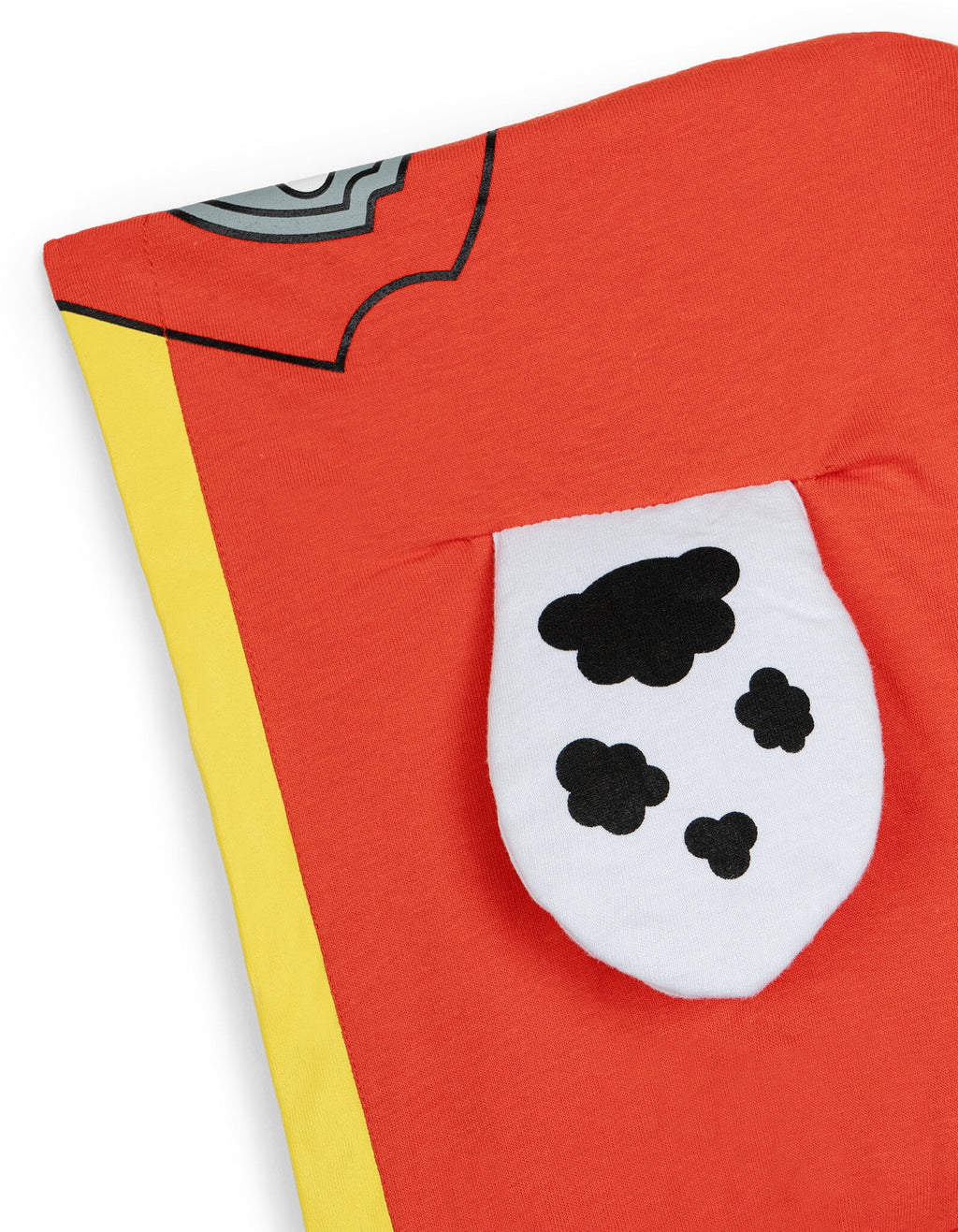 Paw Patrol Big Boys' Cosplay Hooded T-Shirt Marshall Bright Red