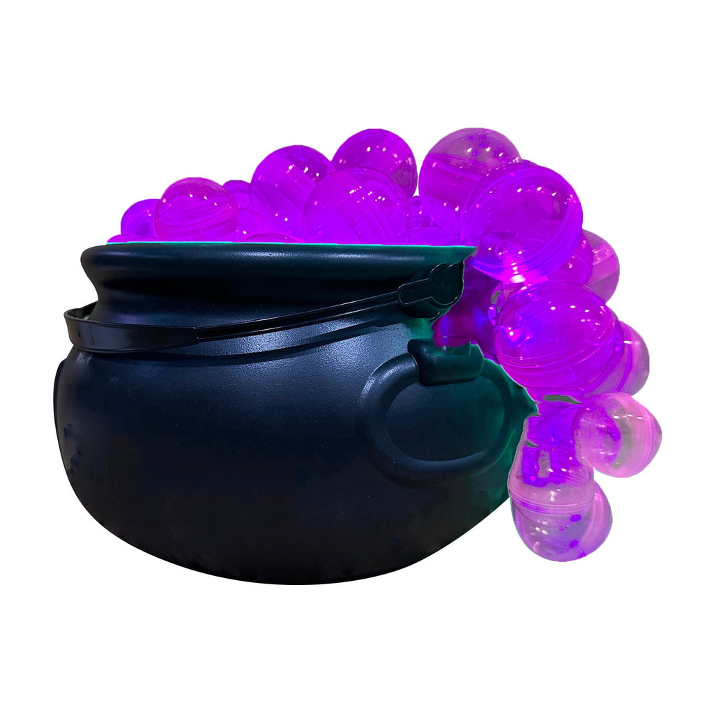 Muecwrye Halloween Decorations Outdoor, Halloween Clearance! Halloween Witches Cauldron with Lights, DIY Bubbling Cauldron Set Decor for Home Porch Outside, Halloween Party Supplies( Without Tripod)