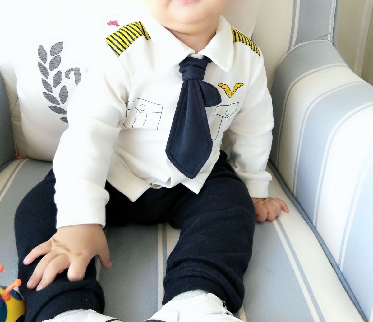 WIBACKER Baby Infant Boy Armor Printed Outfits 100% Cotton Newborn Boy Cosplay Party Jumpsuit Halloween Christmas Rompers