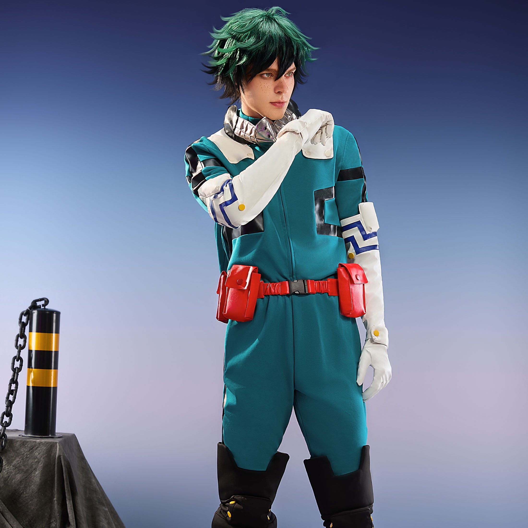 [Officially Licensed] My Hero Academia Izuku Midoriya Costume Men's Anime Costume Set