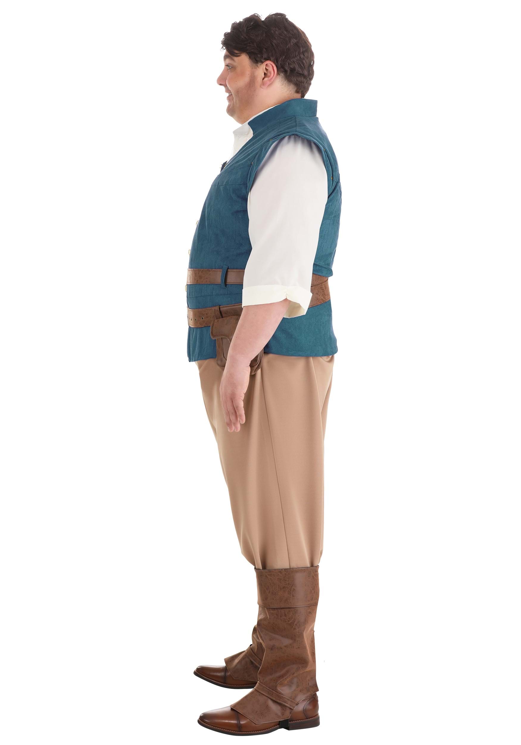 Men's Plus Size Tangled Flynn Rider Costume