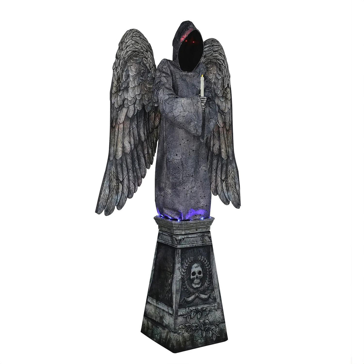 96" Cemetery Angel Animated Prop – Creepy Halloween Yard Decoration