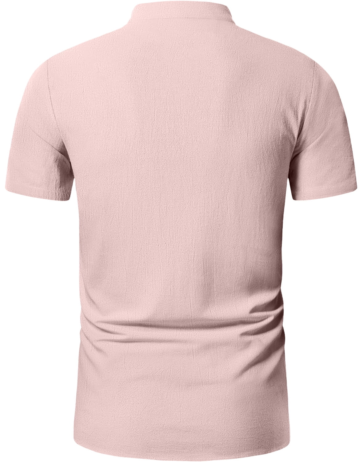 HAOMEILI Men's Short Sleeve Shirts Retro Style Lace up for Medieval,Viking,Hippie Halloween Cosplay Pirate Renaissance Costume
