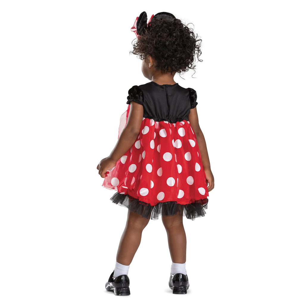 Disney Minnie Mouse Halloween Costume for Children, Infants Size 12-18M, by Disguise