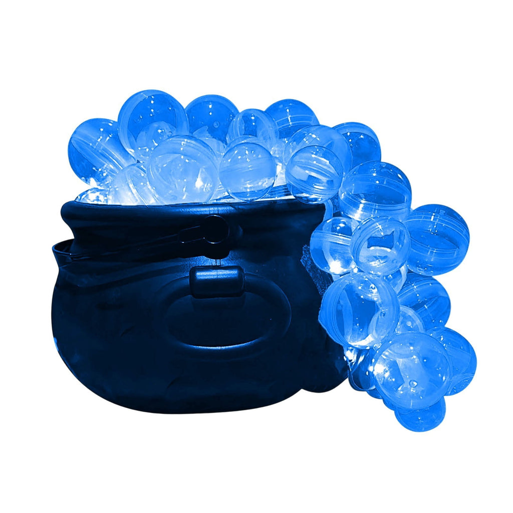 Muecwrye Halloween Decorations Outdoor, Halloween Clearance! Halloween Witches Cauldron with Lights, DIY Bubbling Cauldron Set Decor for Home Porch Outside, Halloween Party Supplies( Without Tripod)