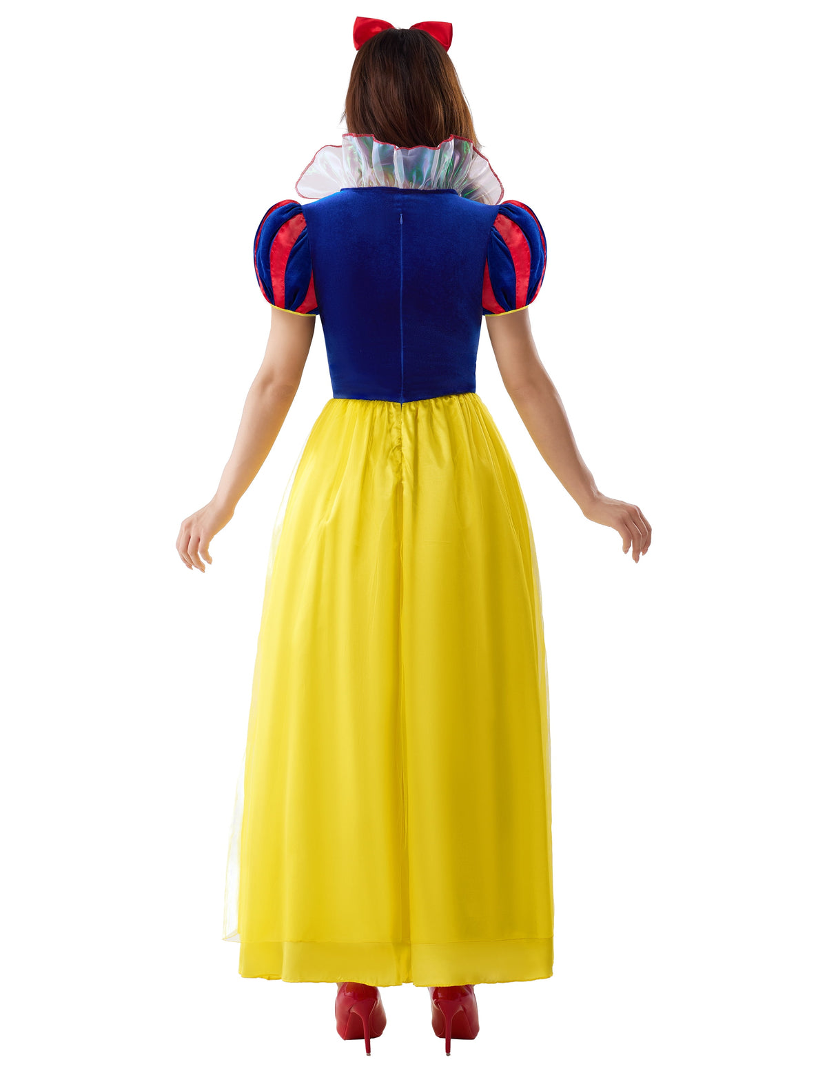 Joyfy Women Princess Costume, Green Dress Fairy for Halloween Costume Party Dress up Role Play M-XXL