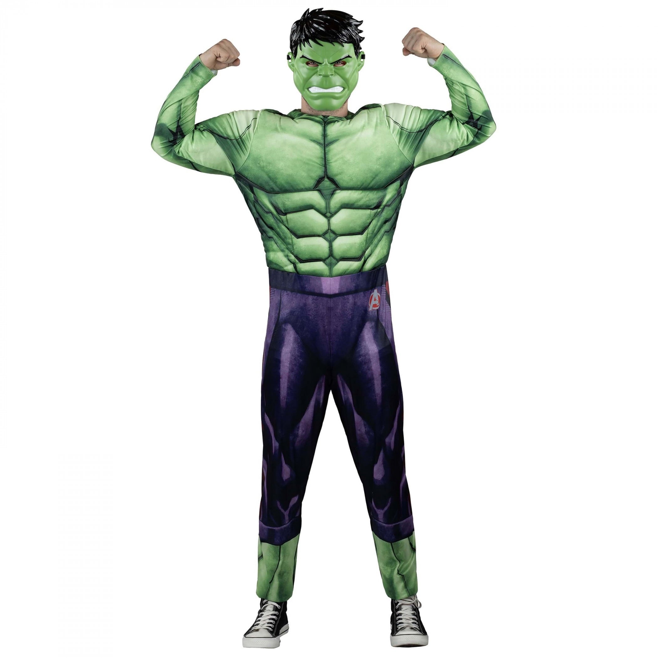Adult Men's Marvel Green Hulk Costume