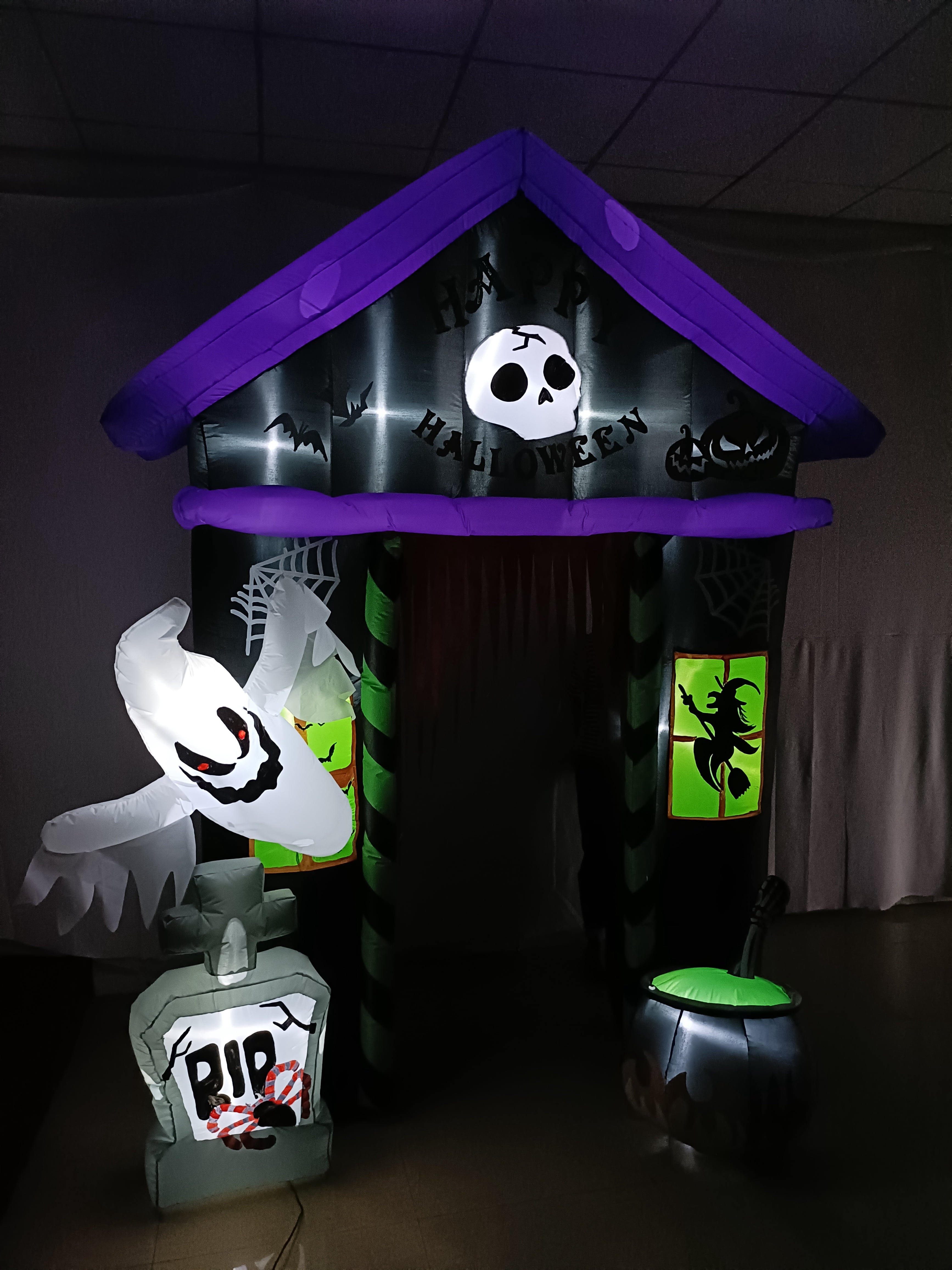 9 FT Inflatable Halloween Arch