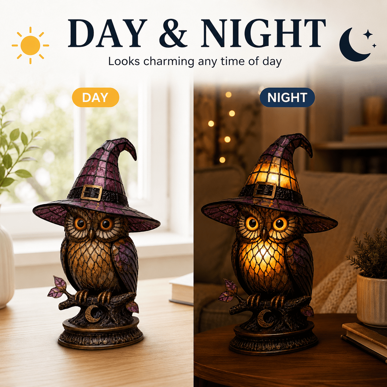 Diceymbol Halloween Decorations and Fall Decor, Halloween Venue Decoration Ghost Props LED Illuminated Ghost Decorations for Tabletop, Mantel, Shelf Indoor Outdoor 9.05 inch