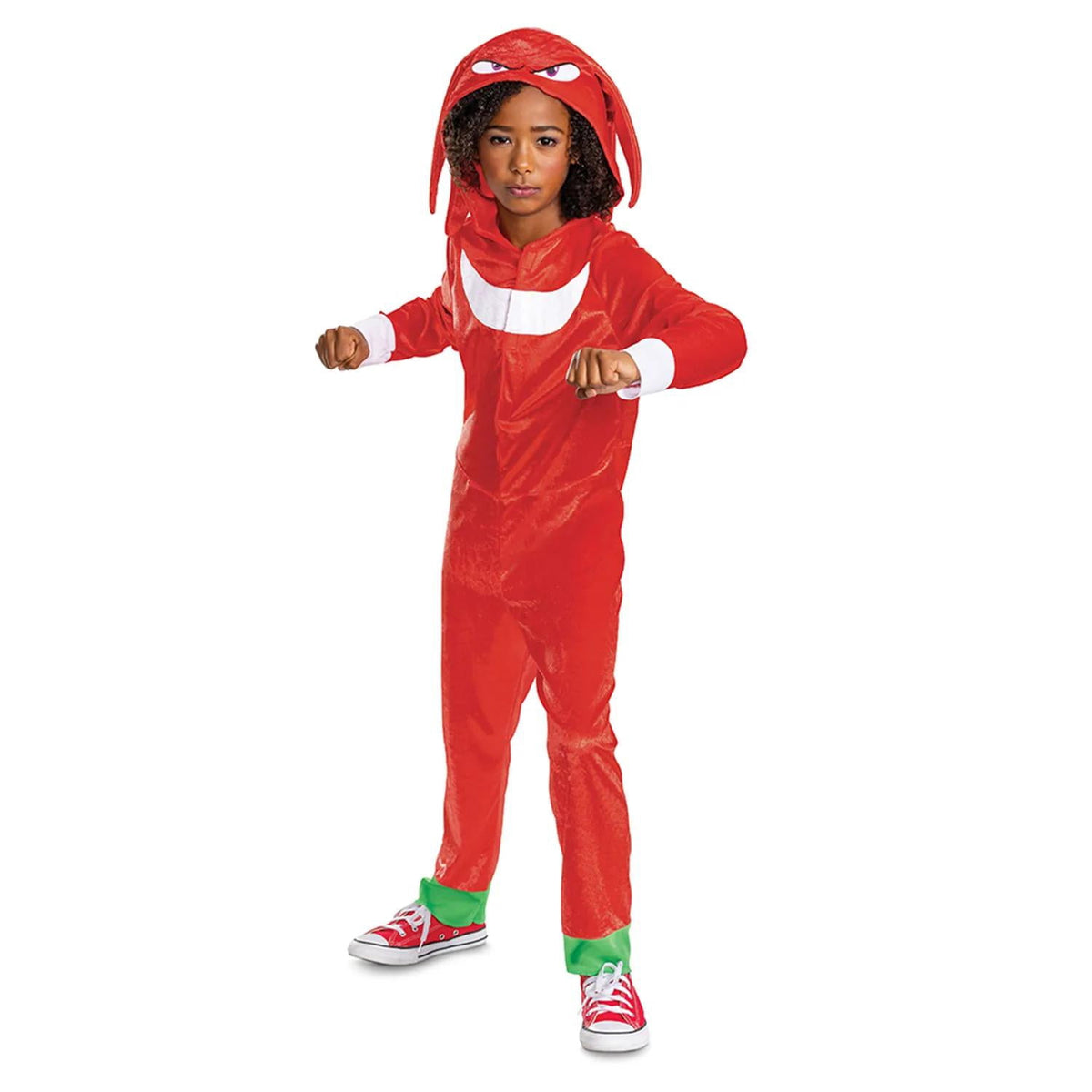 Disguise Boys' Sonic The Hedgehog 3 Knuckles Classic - Size 4-6 - Red