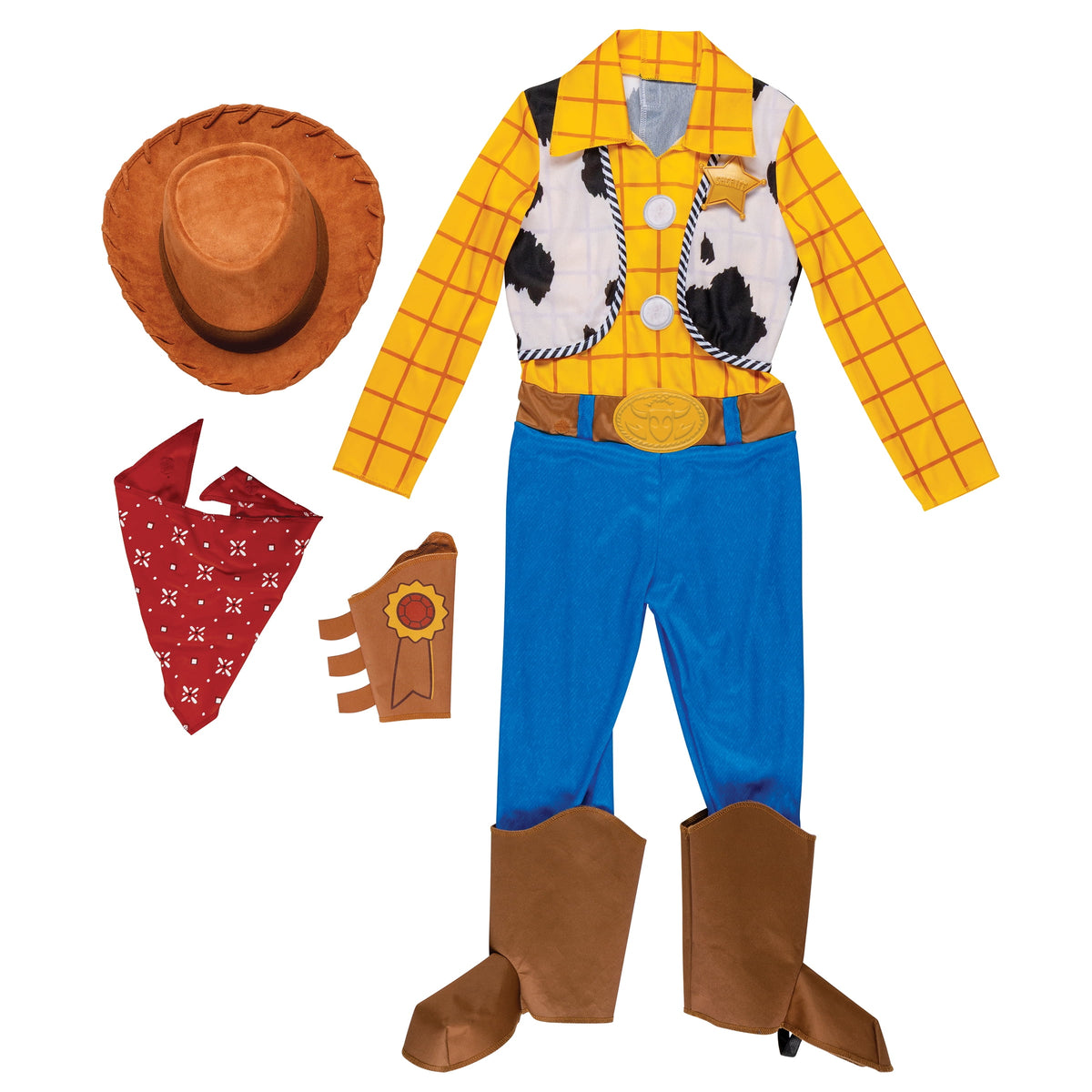 Disney Toy Story Woody Halloween Costume for Children, Toddlers Size 3T-4T, by Disguise