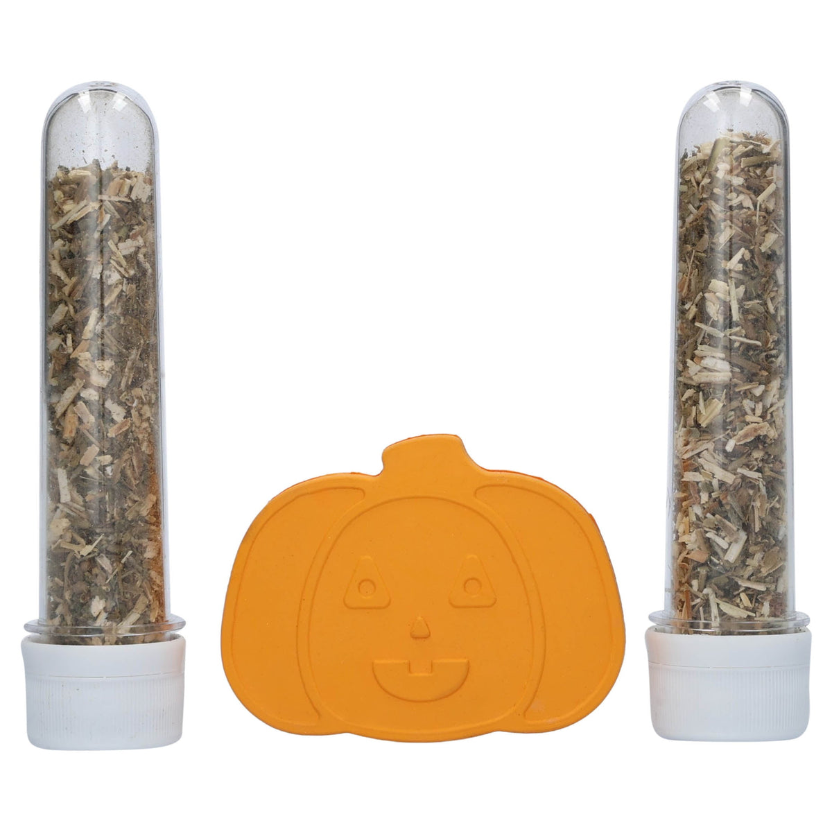 Vibrant Life Halloween Teaser Wand and Crinkle Ball Cat Toy Set, Orange and Black
