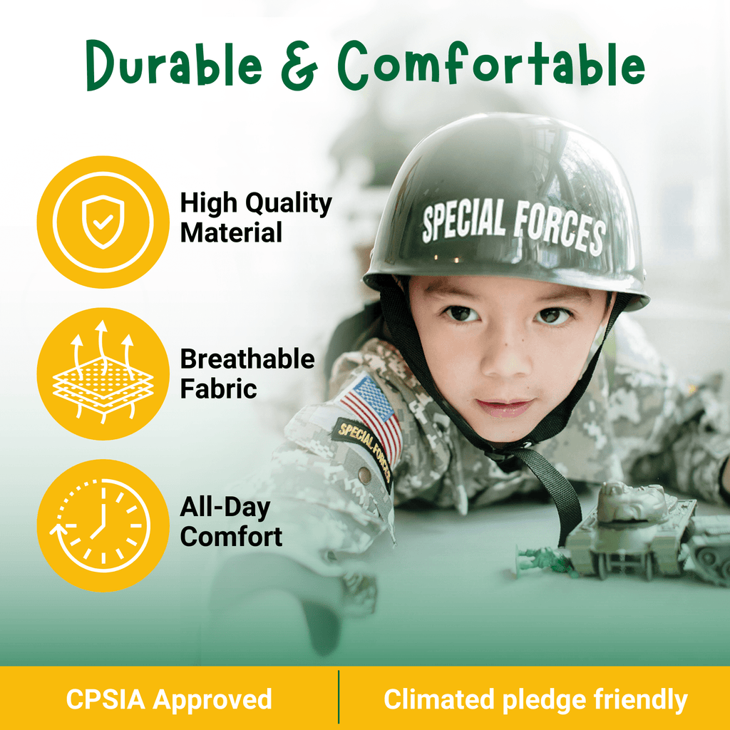 Dress Up America Forces Military Boy's Halloween Fancy-Dress Costume for Child, M