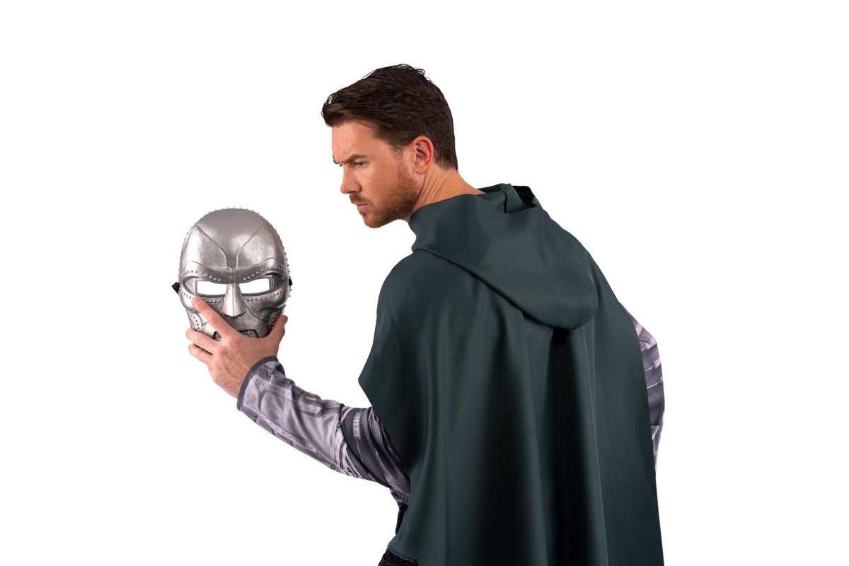 Marvel Dr.Doom Halloween Costume for Adults, Men's Size Small / Medium (28-34), by Jazwares
