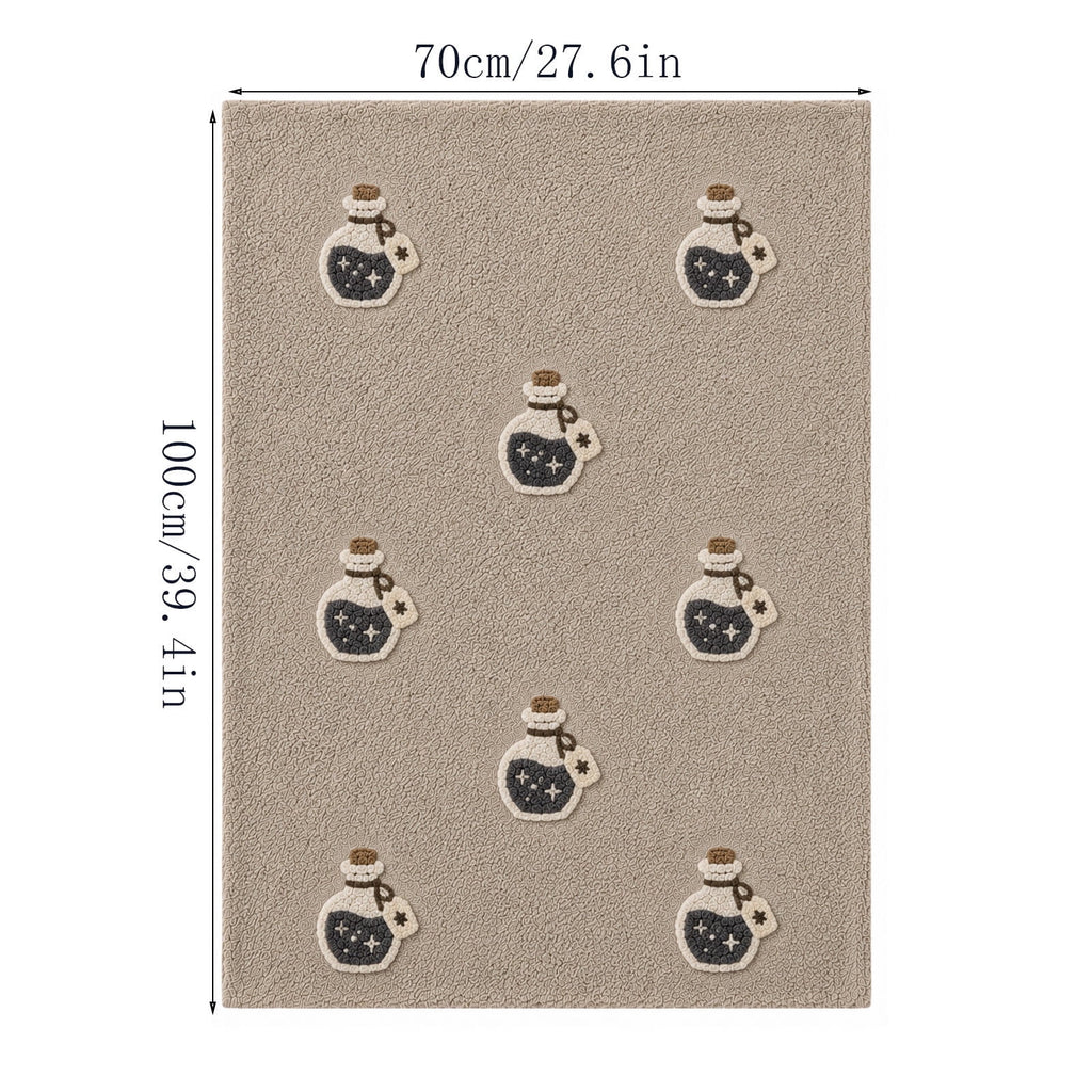 Guvpev Halloween Flannel Throw Blanket, 39.4" x 27.6" Soft Plush 3D Pumpkin Printed Decorative Blanket for Couch, Bed, Travel, Living Room, Cozy Fall Holiday Home Accent