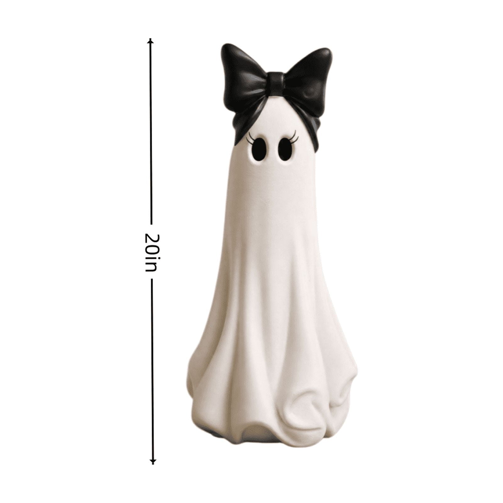 Halloween Decorations Clearance! Cute Kissing‑Face Witch Statue With Bow Hat & Mesh Skirt, Tabletop Ornament for Shelf Indoor Home Halloween Decor