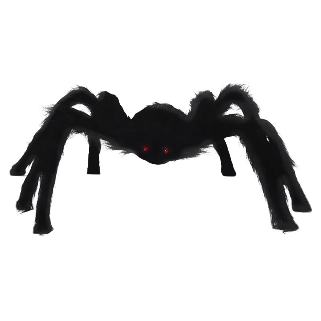 FAMTKT Giant Spider for Halloween Decorations, 23 inch 60cm Large Hairy Fake Spider Props, Scary Halloween Spider Decoration Outdoor Indoor House Party Yard