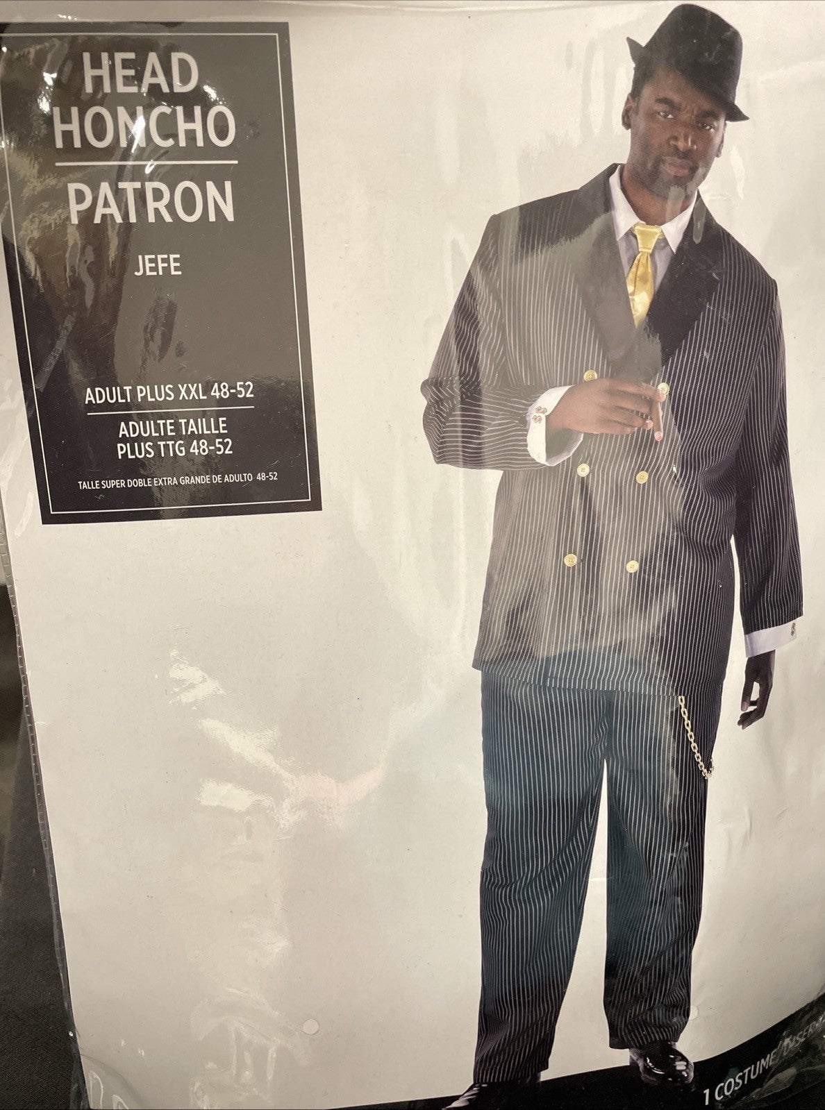 Plus Size Head Honcho Men's Costume