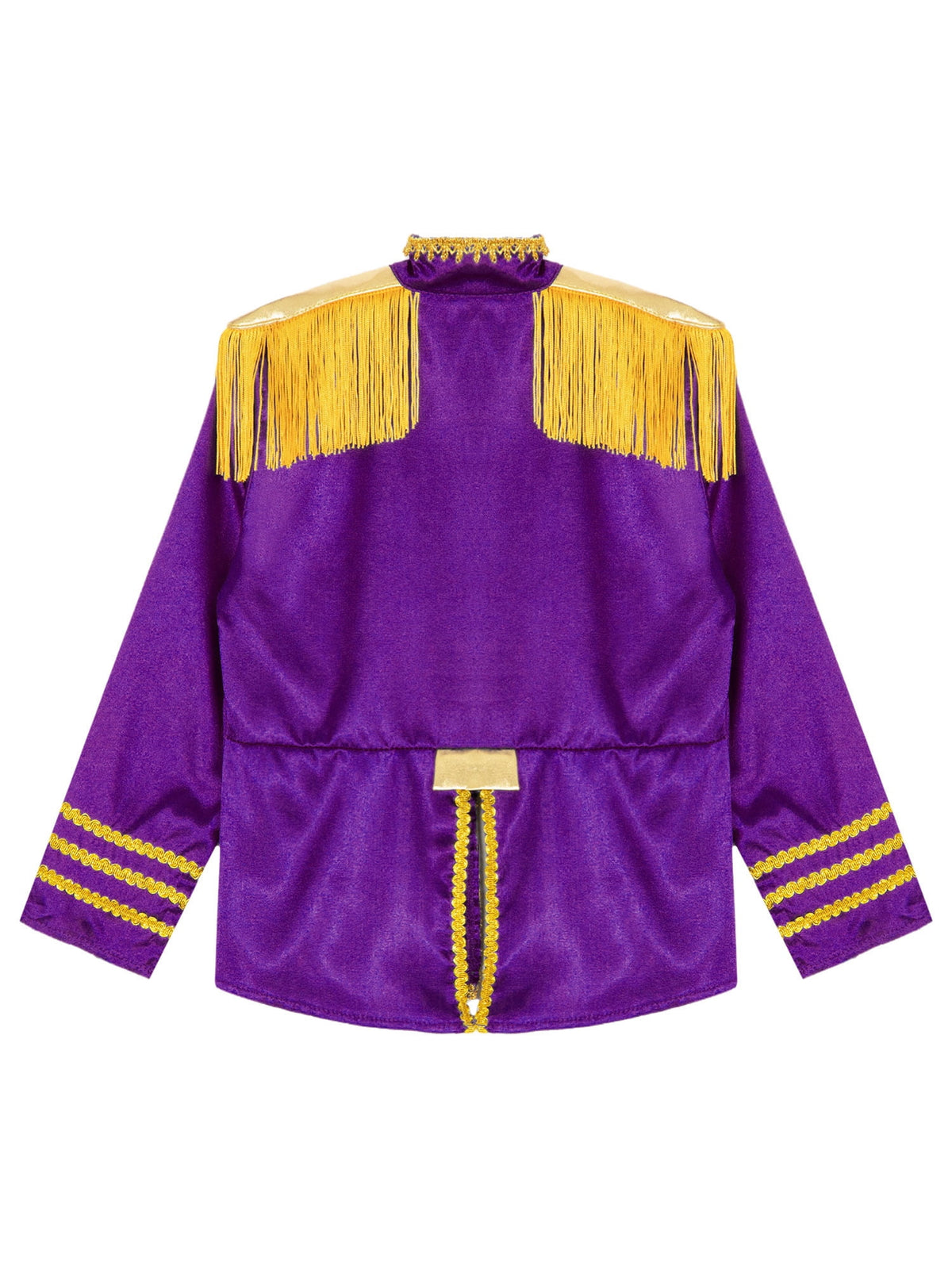 iiniim Kids Boys 1960s British Pop-Star Shirt Long Sleeve 60s Rock Band Musician Zipper Jacket Royal Blue 6