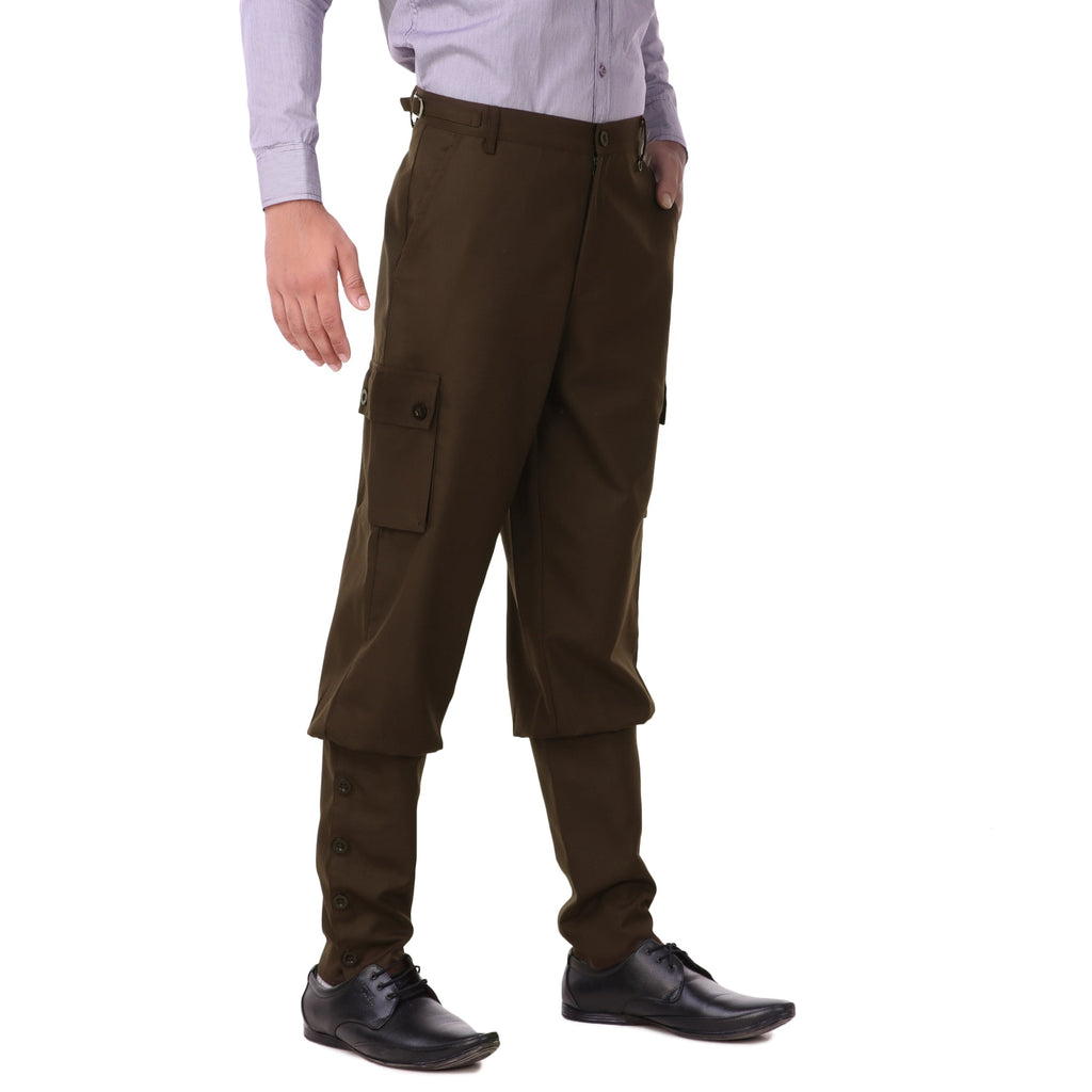 ThePirateDressing Men's Victorian Steampunk Costume Airship Pants Trousers